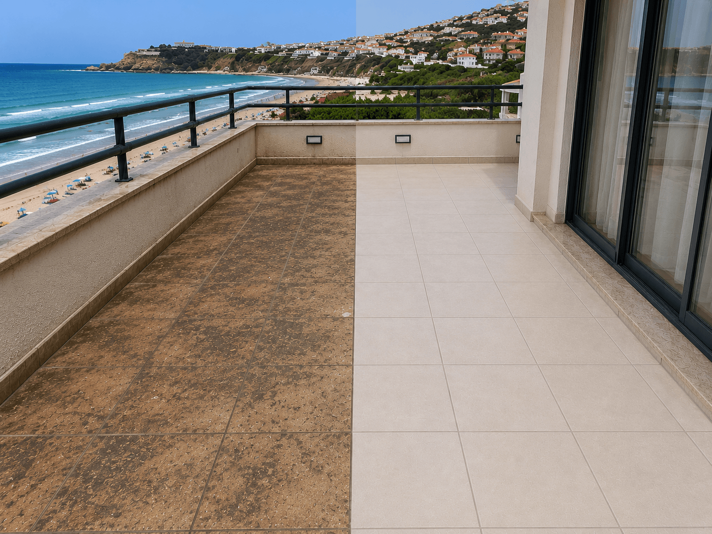 Terraços que infiltram para a sala de baixo, resolvidos na origem, HidroClean Canalizações
