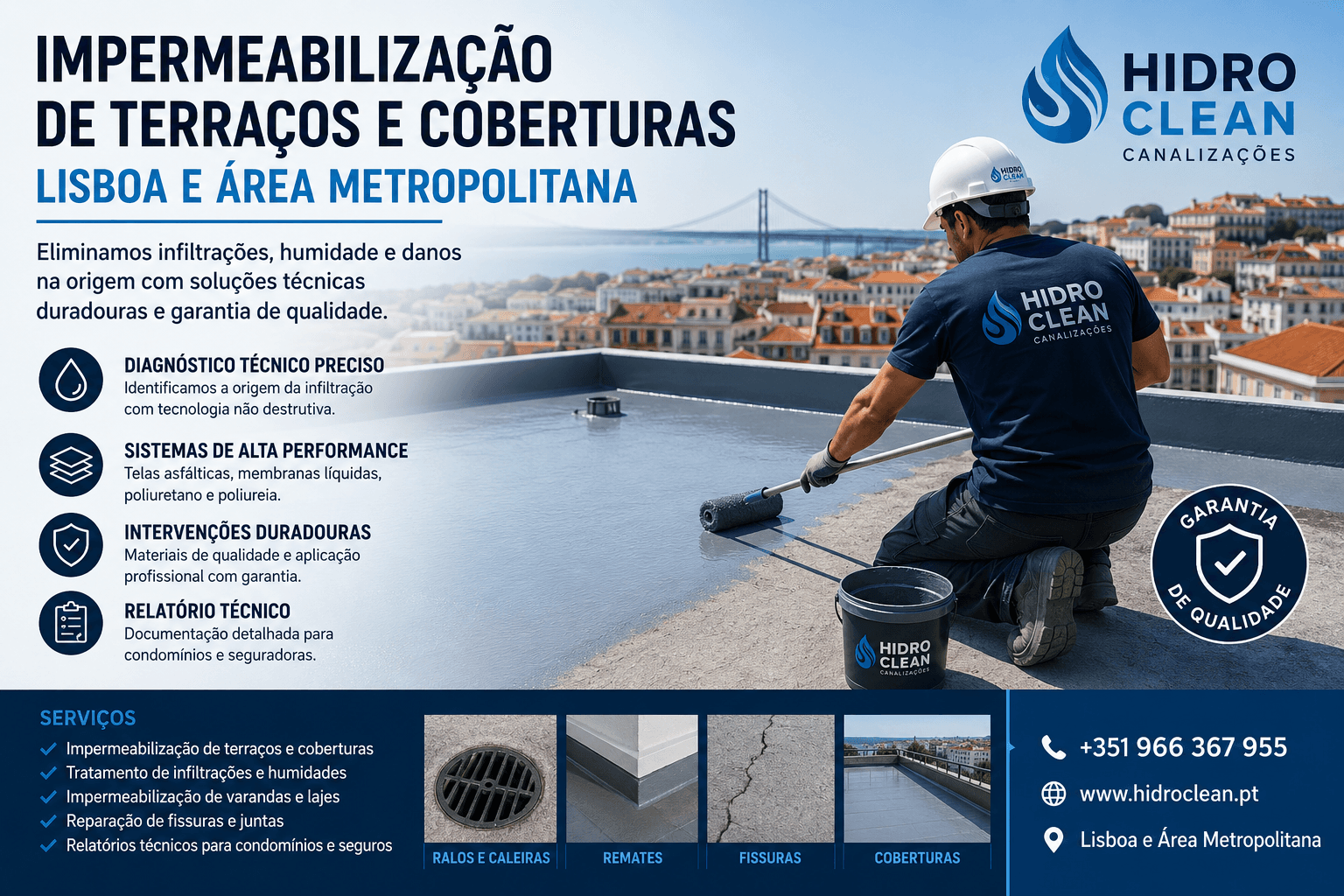 Impermeabilização de Terraços em Lisboa Como Proteger Seu Imóvel de Infiltrações e Danos