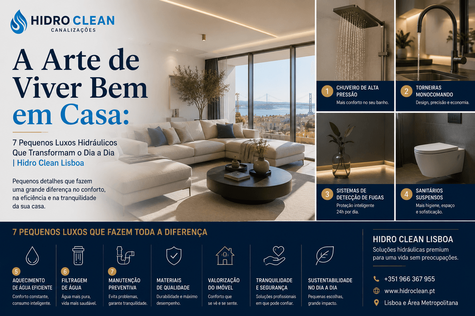 Transforme Seu Dia a Dia com 7 Luxos Hidráulicos para Viver Bem em Casa